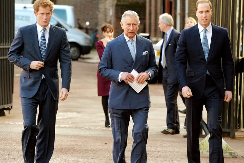 prince harry william charles back relationship brother dad royal family 