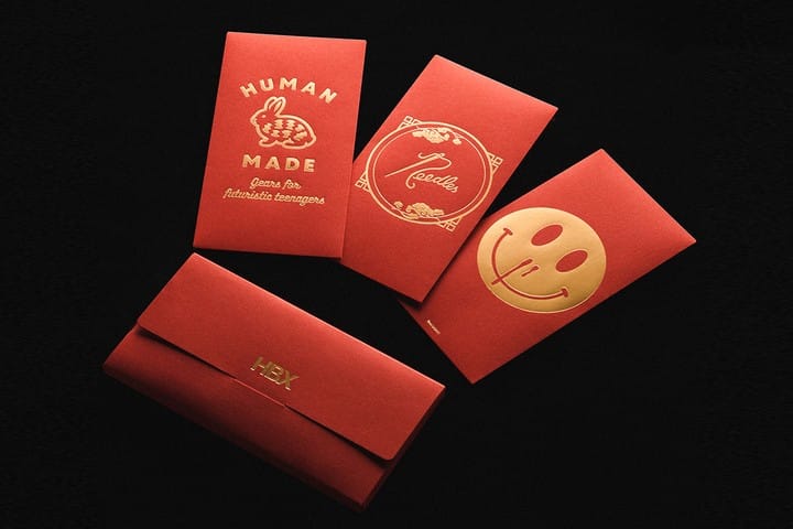 HBX Taps Human Made, Needles and MADSAKI to Design Exclusive Lunar New Year Red Packets