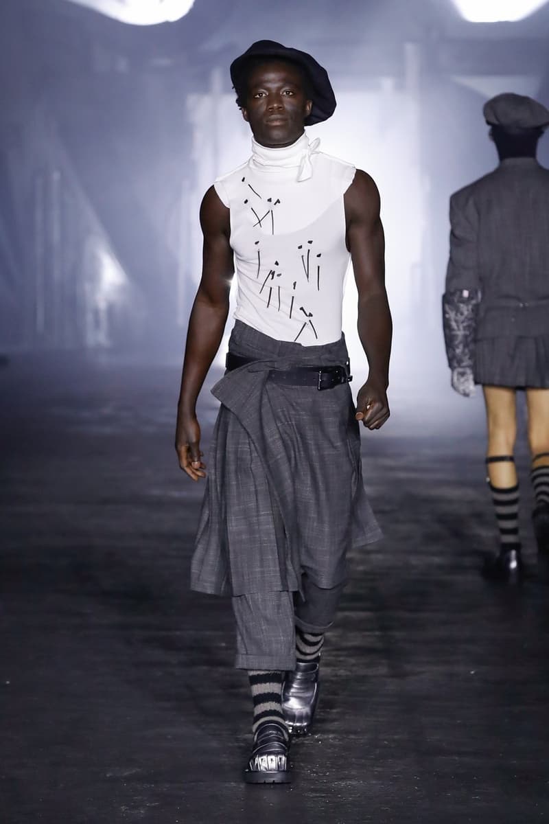 charles jeffrey loverboy milan fashion week runway show scottish
