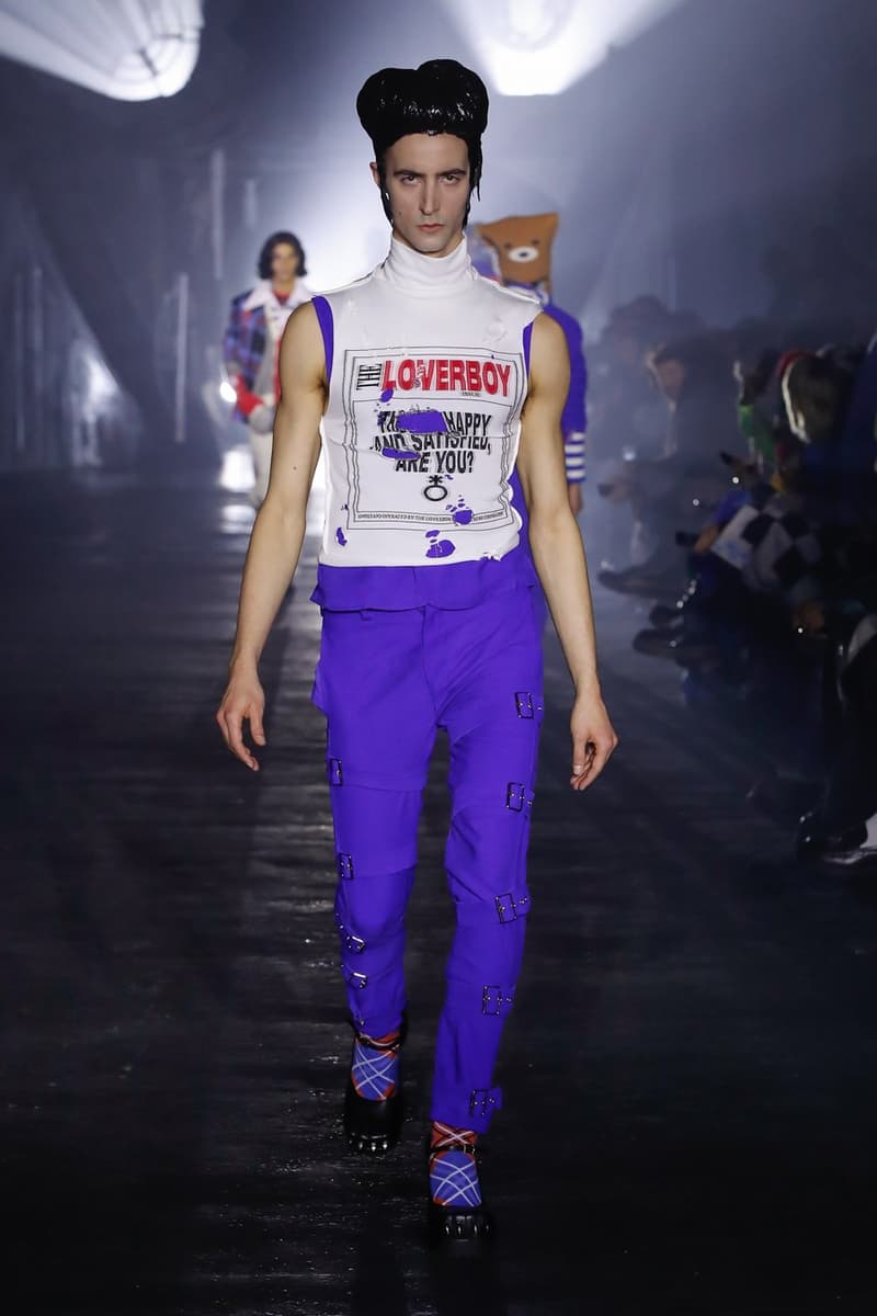 charles jeffrey loverboy milan fashion week runway show scottish