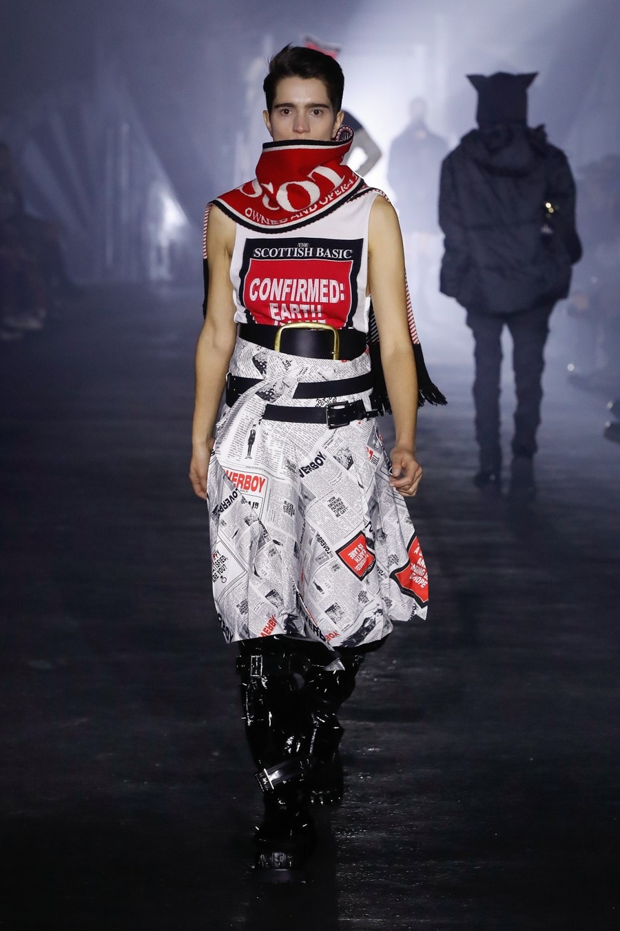 charles jeffrey loverboy milan fashion week runway show scottish