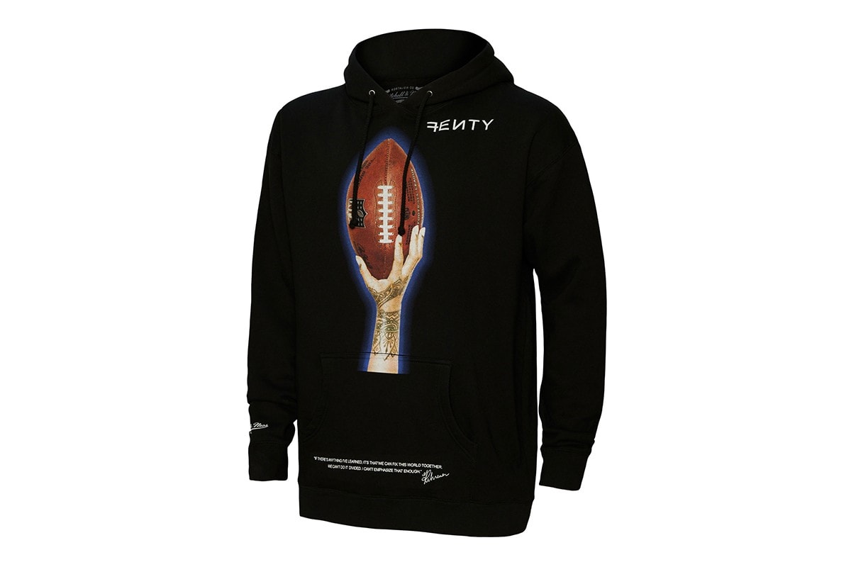 fenty super bowl collection merch t shirts tops jackets