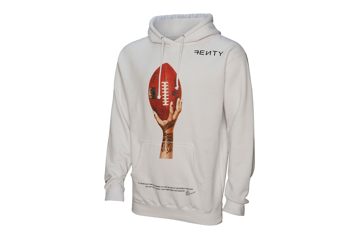 fenty super bowl collection merch t shirts tops jackets