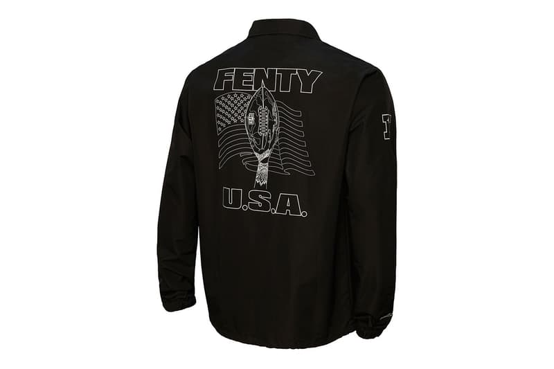 fenty super bowl collection merch t shirts tops jackets