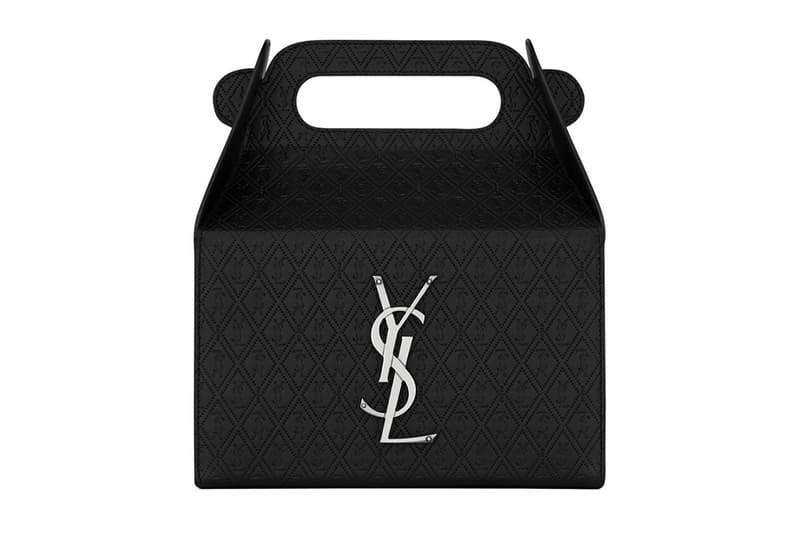 saint laurent take away boxes bags brown beige black