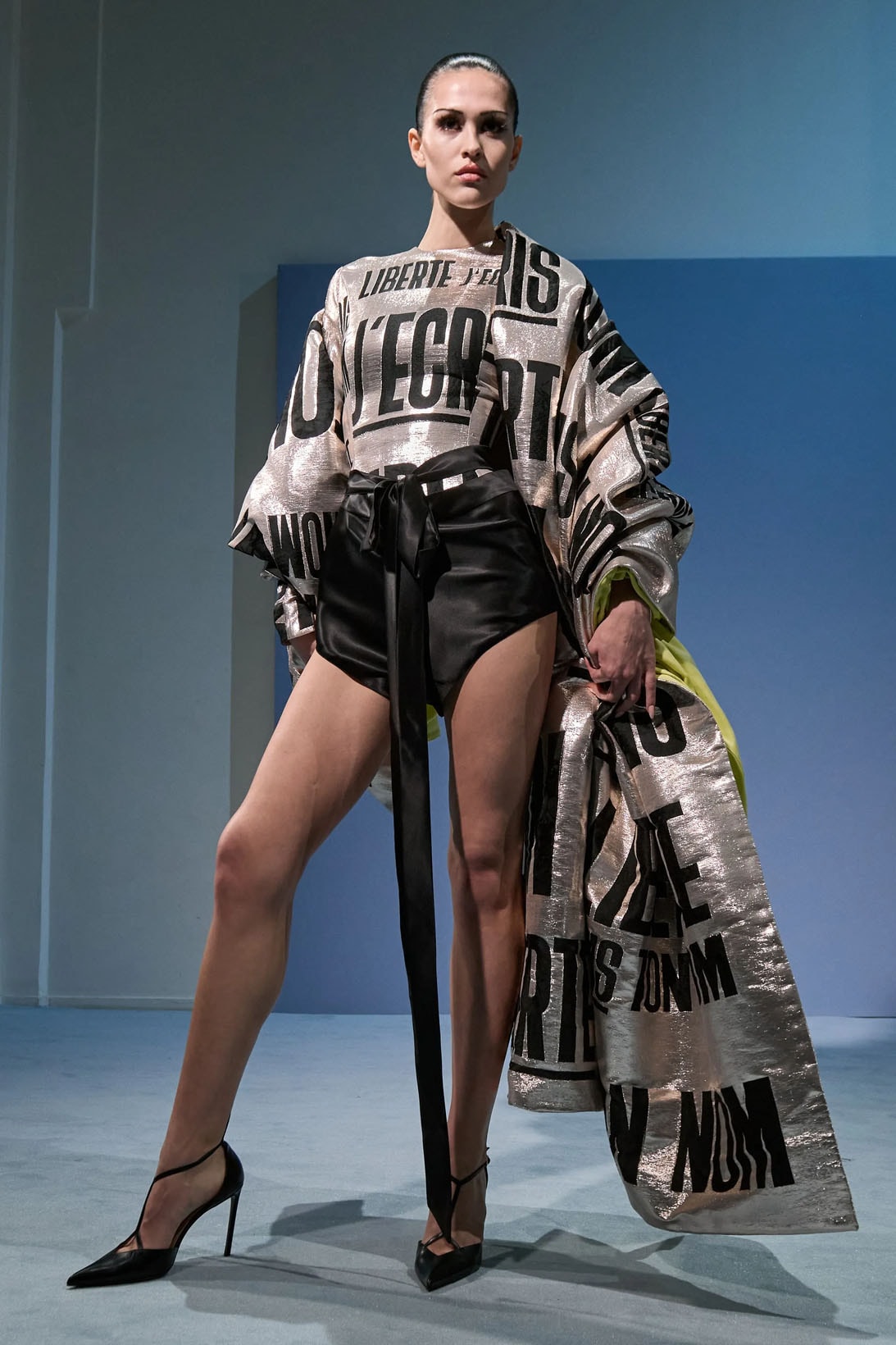 Haider Ackermann Jean Paul Gaultier Couture Spring Summer Collection Images