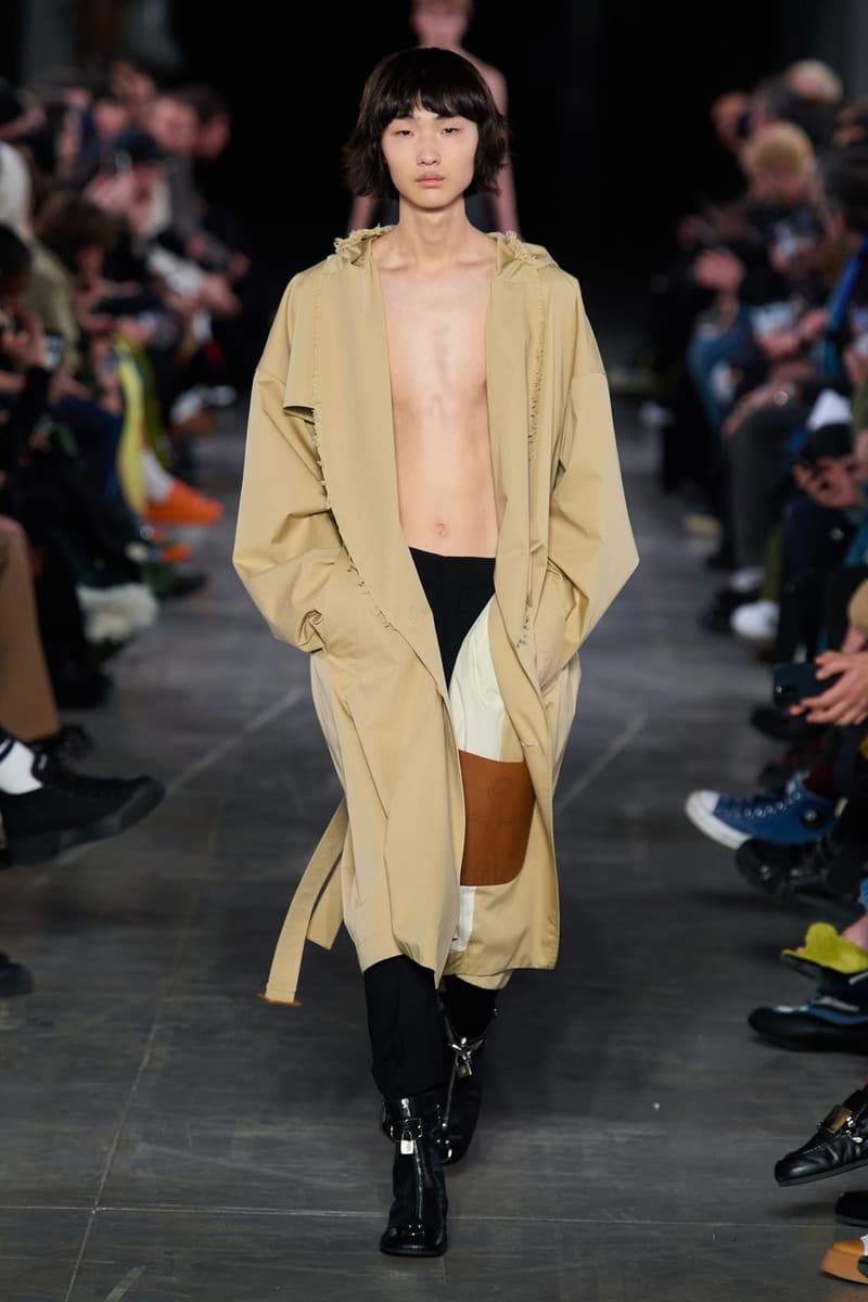 JW Anderson Pre-Fall Winter Milan Fashion Week Men's Runway Frog Wellipets Boots Images