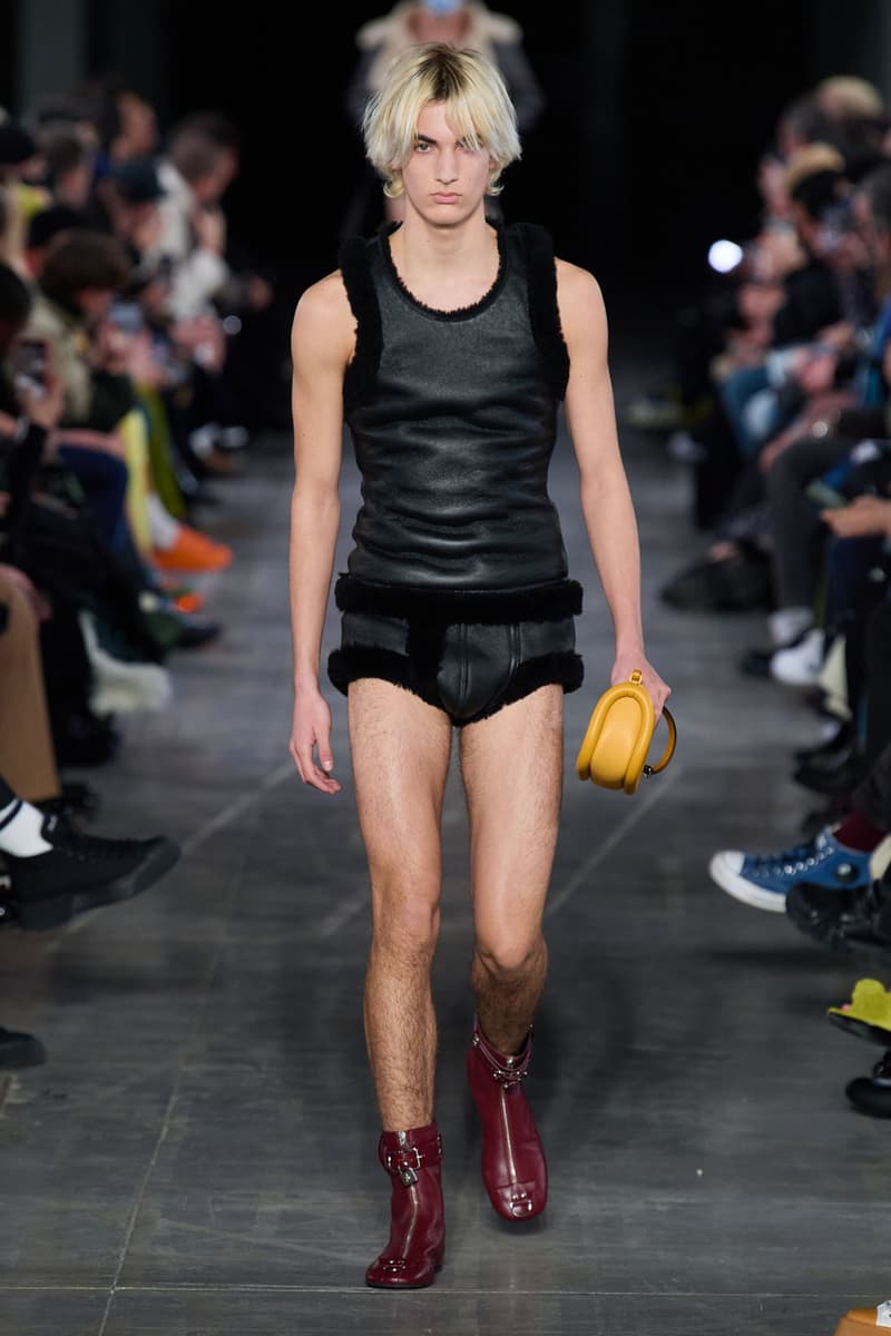 JW Anderson Pre-Fall Winter Milan Fashion Week Men's Runway Frog Wellipets Boots Images