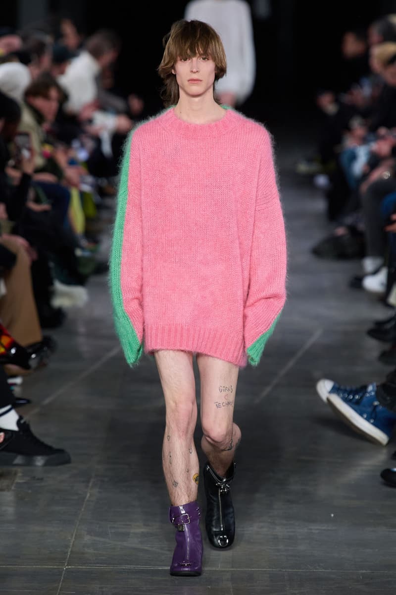 JW Anderson Pre-Fall Winter Milan Fashion Week Men's Runway Frog Wellipets Boots Images