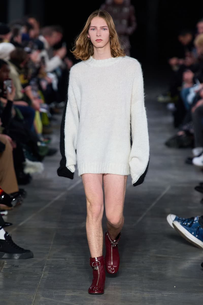 JW Anderson Pre-Fall Winter Milan Fashion Week Men's Runway Frog Wellipets Boots Images