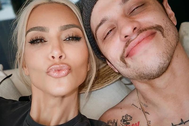 pete davidson kim kardashian tattoos tats ink celebrity couple removed 