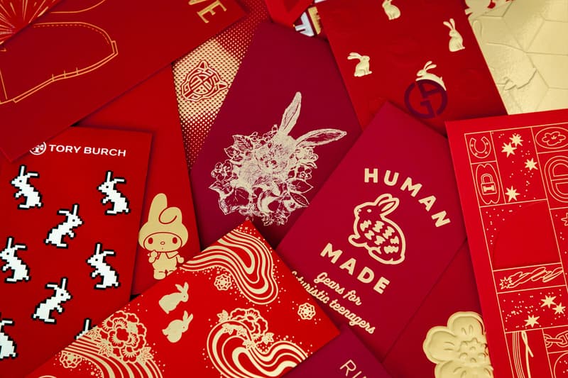 Lunar New Year of the Rabbit Best Red Pockets Envelopes Hong Bao Lai See Hermes Gucci Fendi 