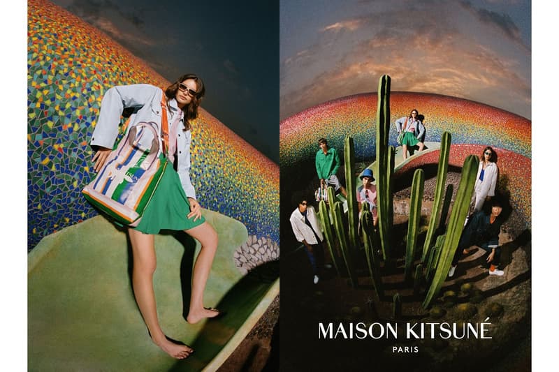 maison kitsuné explore everywhere remi ferrante spring summer 2023 campaign collection release 