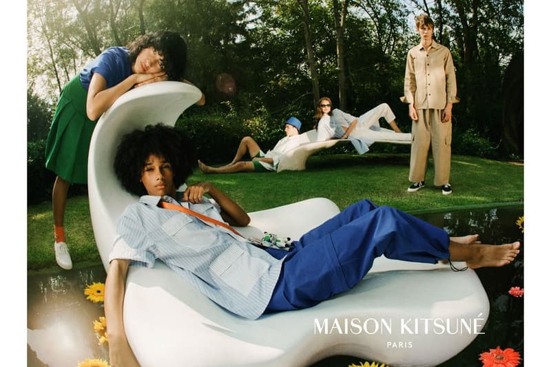 maison kitsuné explore everywhere remi ferrante spring summer 2023 campaign collection release 