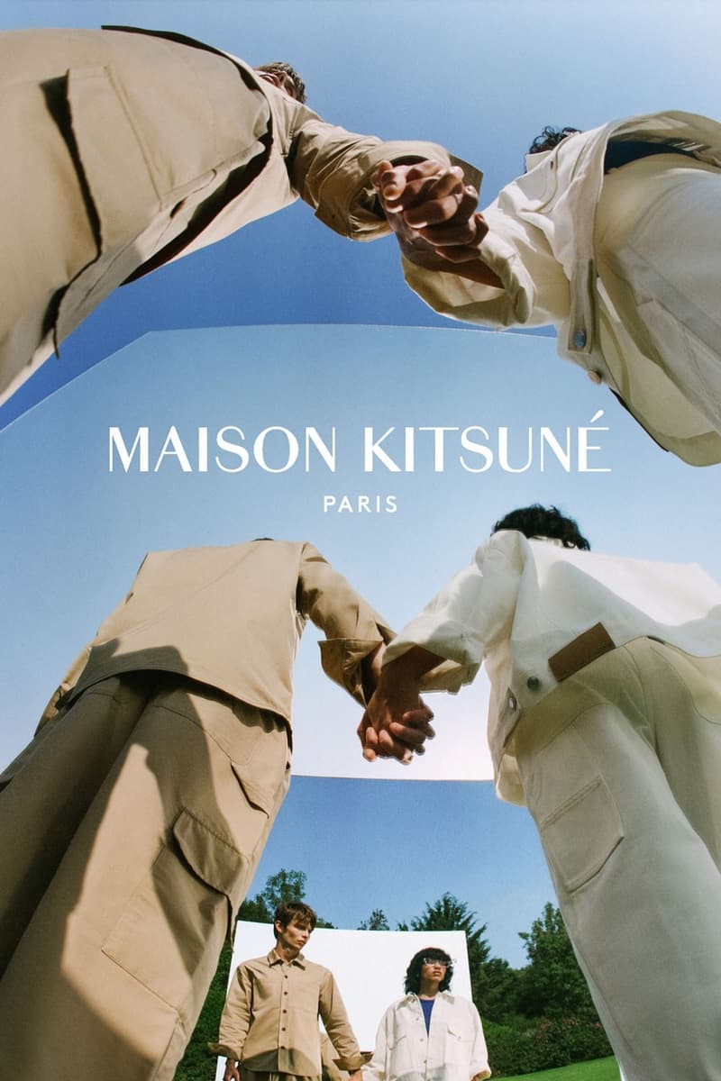 maison kitsuné explore everywhere remi ferrante spring summer 2023 campaign collection release 