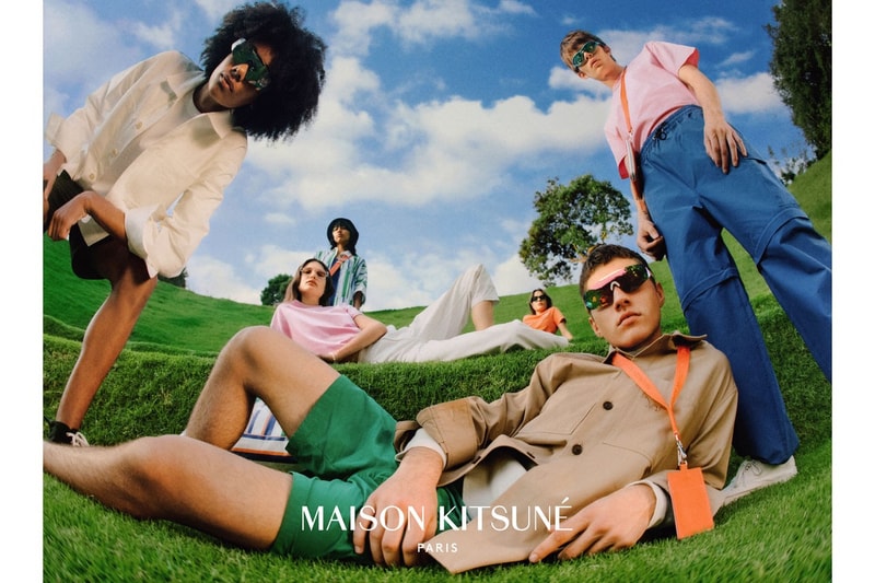 maison kitsuné explore everywhere remi ferrante spring summer 2023 campaign collection release 