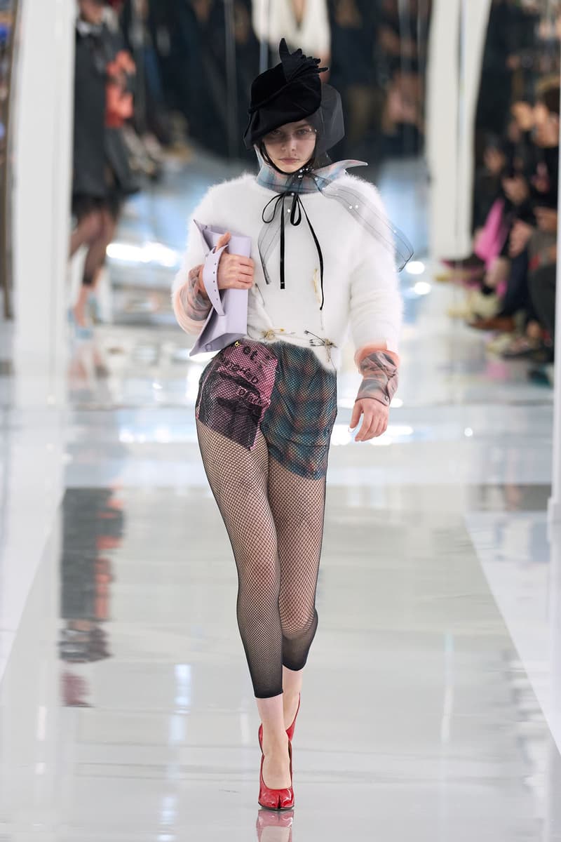 Maison Margiela Fall Winter Runway Co-Ed John Galliano Paris Fashion Week Images