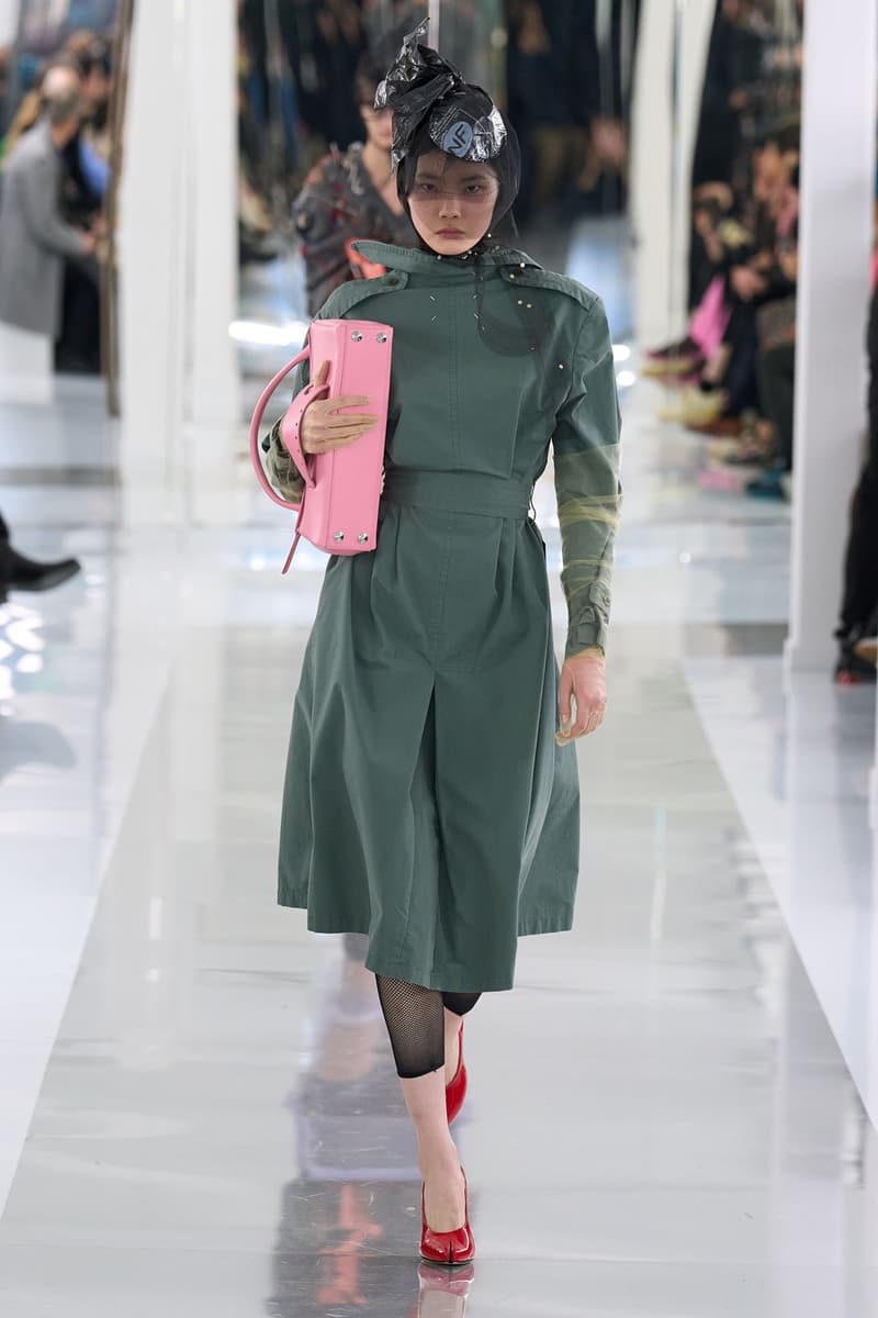 Maison Margiela Fall Winter Runway Co-Ed John Galliano Paris Fashion Week Images