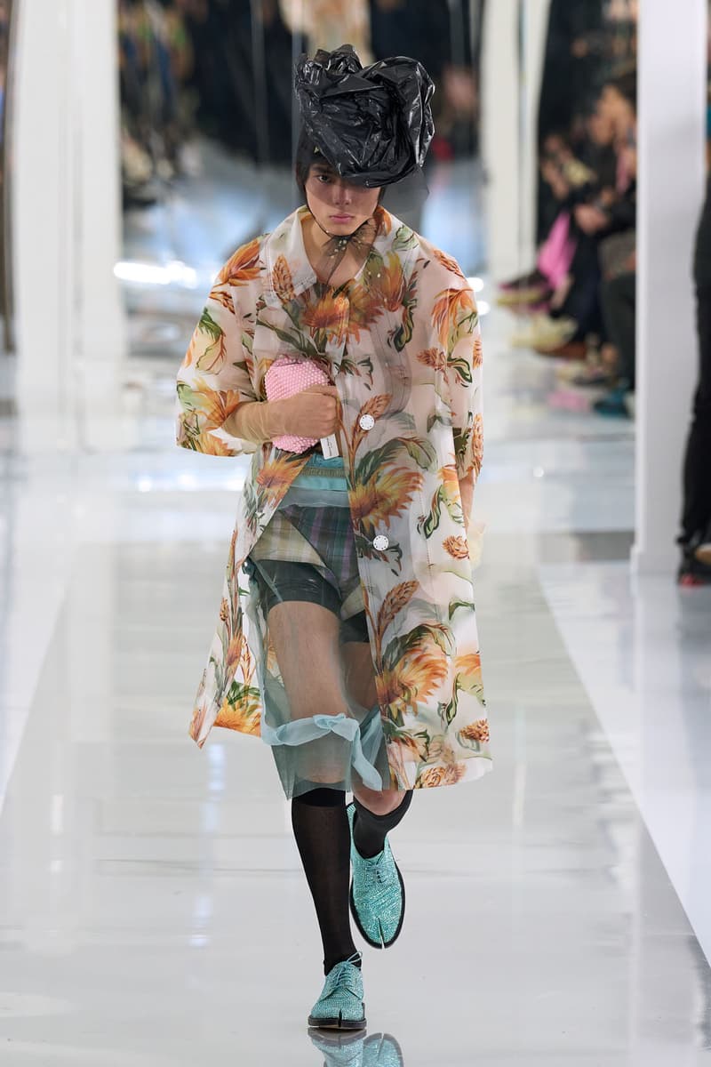 Maison Margiela Fall Winter Runway Co-Ed John Galliano Paris Fashion Week Images