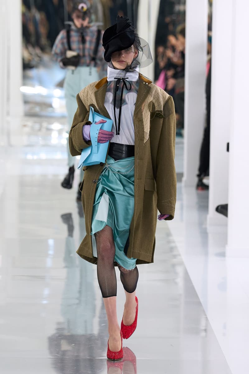 Maison Margiela Fall Winter Runway Co-Ed John Galliano Paris Fashion Week Images