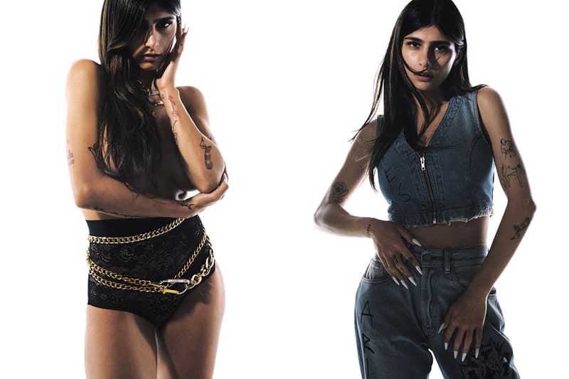 mia khalifa aries photo book fall winter campaign