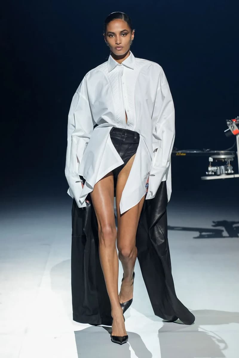 Mugler Fall Winter Collection Casey Cadwallader Paris Runway Images Ziwe Paloma Elsesser Arca