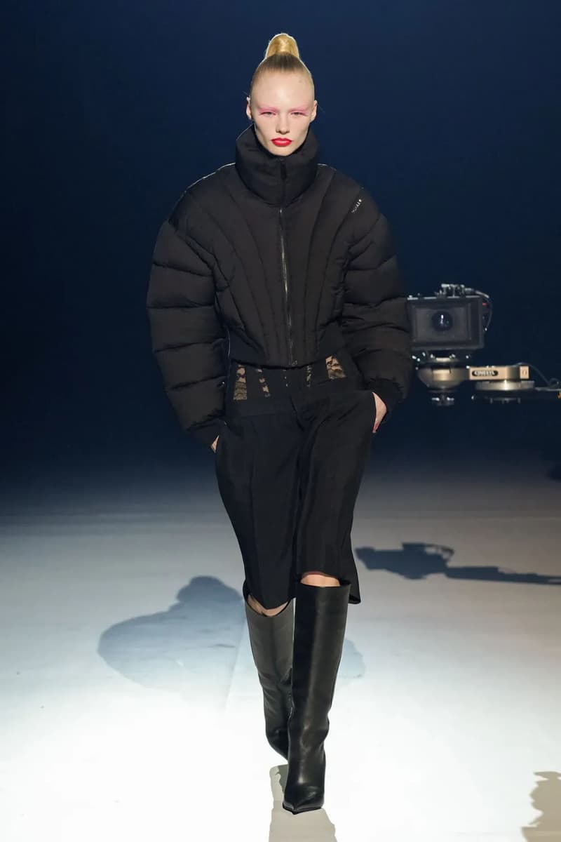 Mugler Fall Winter Collection Casey Cadwallader Paris Runway Images Ziwe Paloma Elsesser Arca