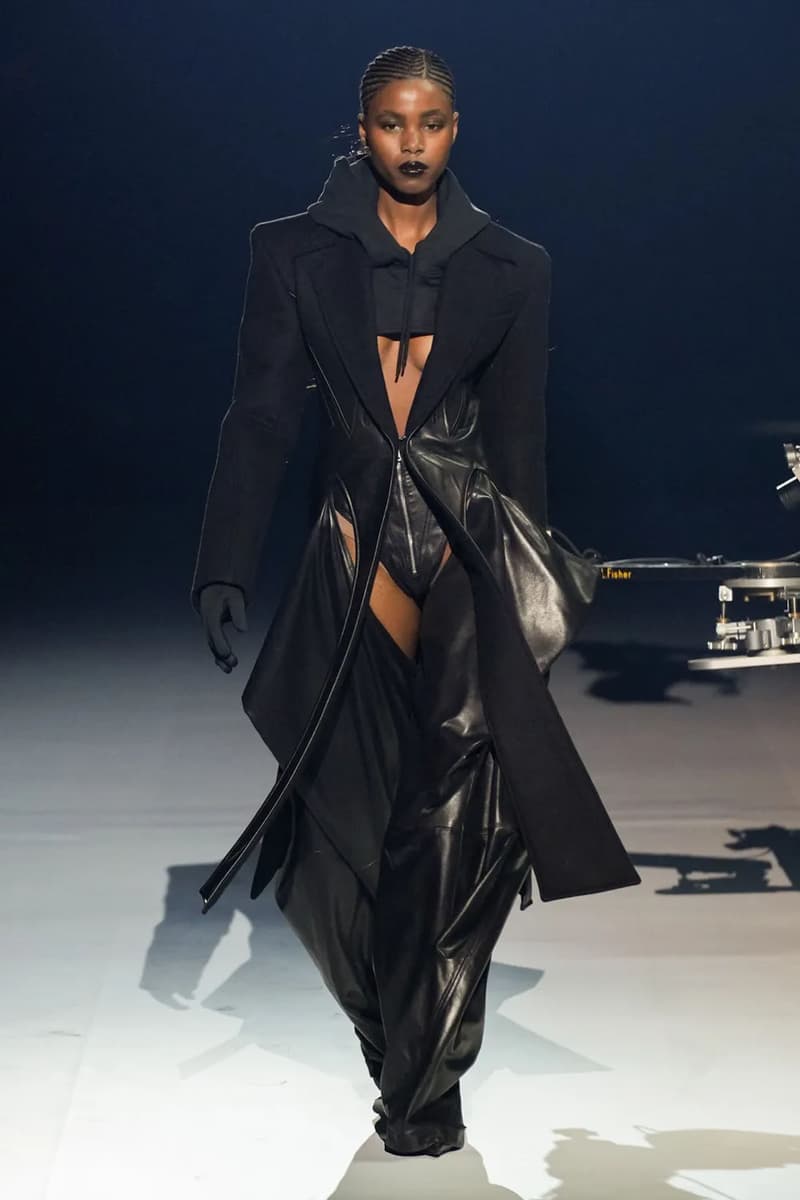 Mugler Fall Winter Collection Casey Cadwallader Paris Runway Images Ziwe Paloma Elsesser Arca