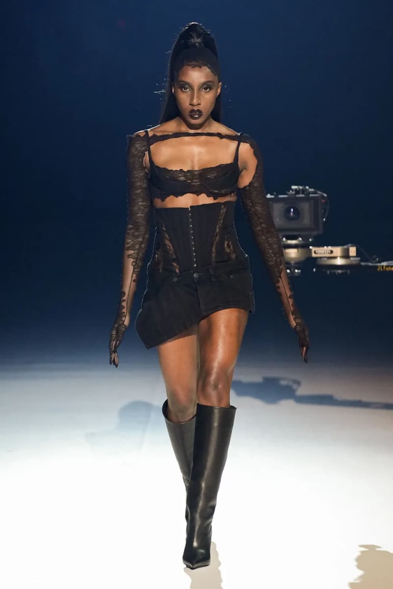 Mugler Fall Winter Collection Casey Cadwallader Paris Runway Images Ziwe Paloma Elsesser Arca