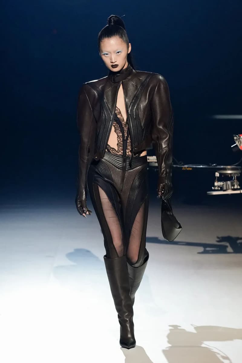 Mugler Fall Winter Collection Casey Cadwallader Paris Runway Images Ziwe Paloma Elsesser Arca