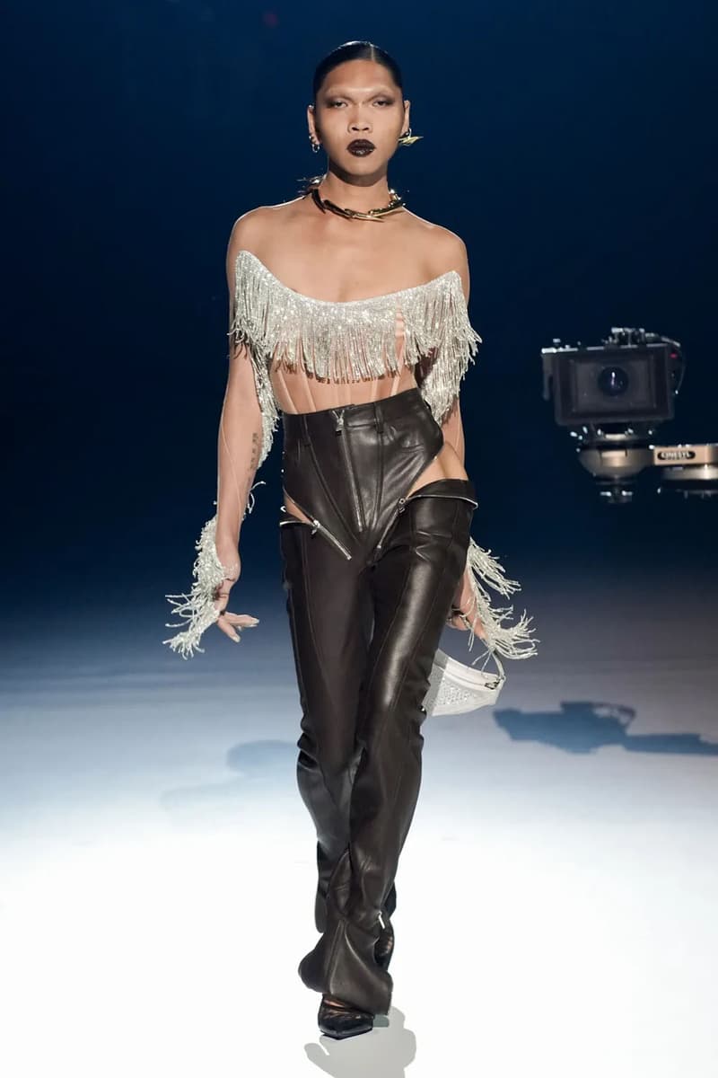 Mugler Fall Winter Collection Casey Cadwallader Paris Runway Images Ziwe Paloma Elsesser Arca