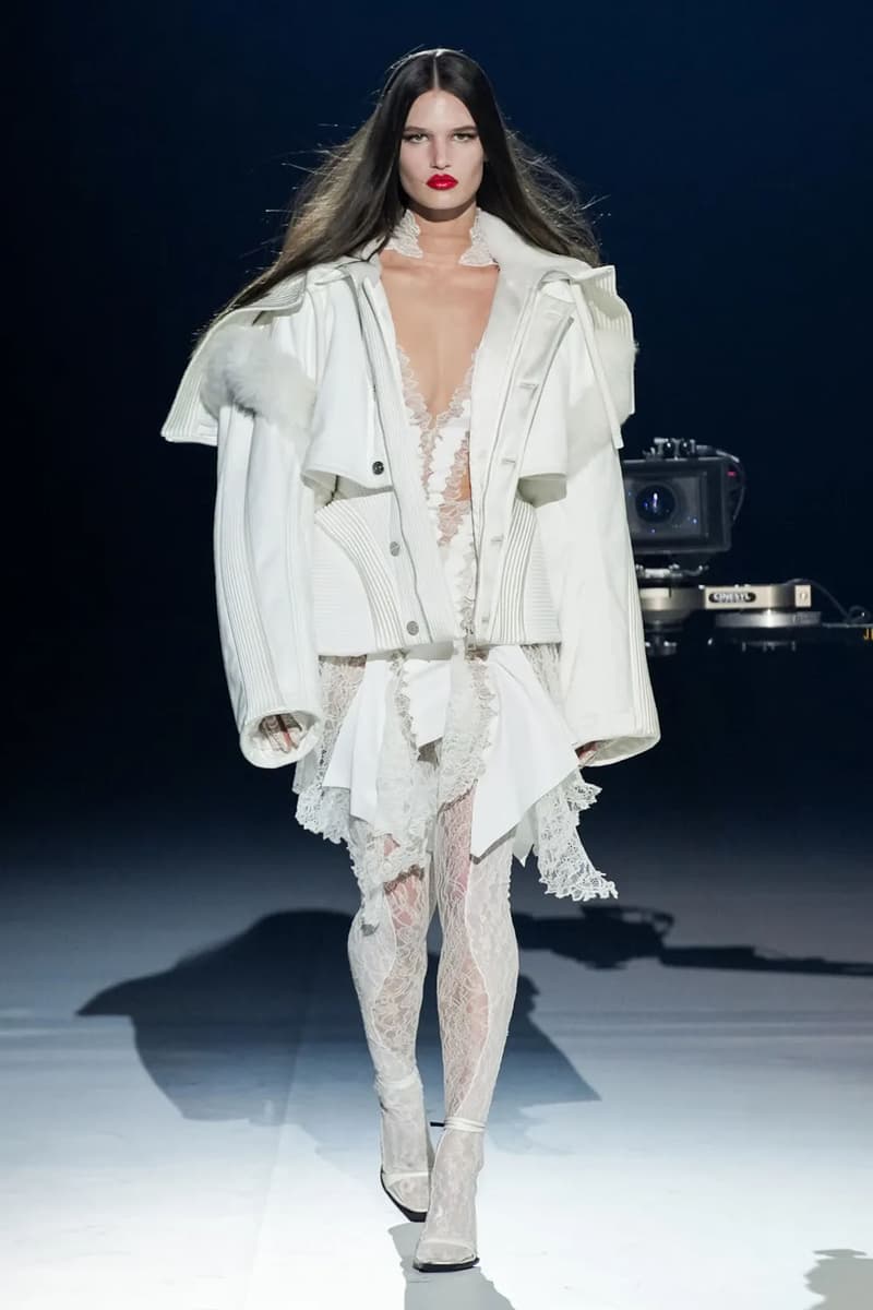 Mugler Fall Winter Collection Casey Cadwallader Paris Runway Images Ziwe Paloma Elsesser Arca