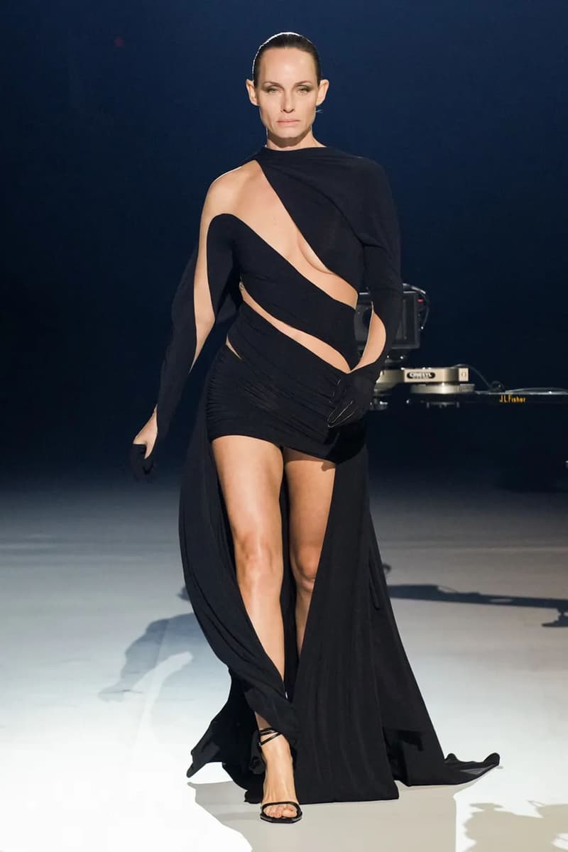 Mugler Fall Winter Collection Casey Cadwallader Paris Runway Images Ziwe Paloma Elsesser Arca