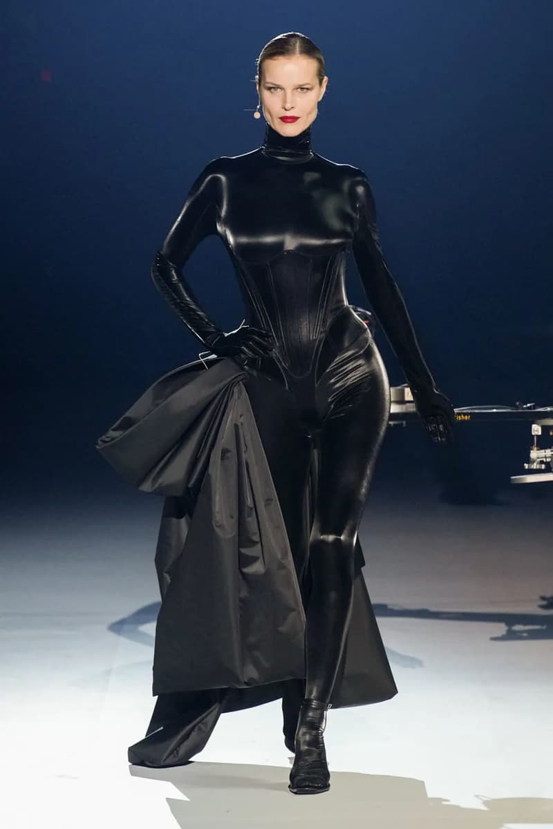 Mugler Fall Winter Collection Casey Cadwallader Paris Runway Images Ziwe Paloma Elsesser Arca