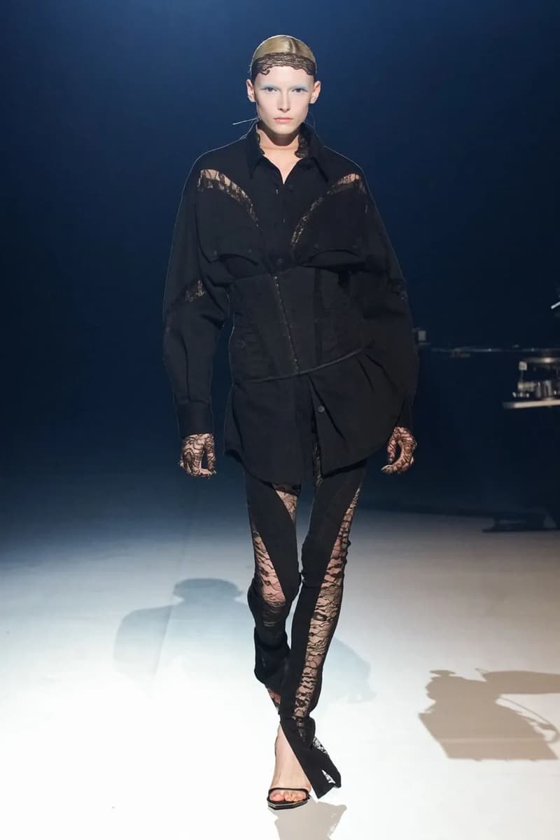 Mugler Fall Winter Collection Casey Cadwallader Paris Runway Images Ziwe Paloma Elsesser Arca