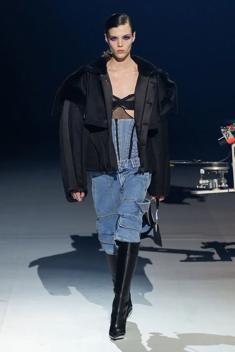 Mugler Fall Winter Collection Casey Cadwallader Paris Runway Images Ziwe Paloma Elsesser Arca