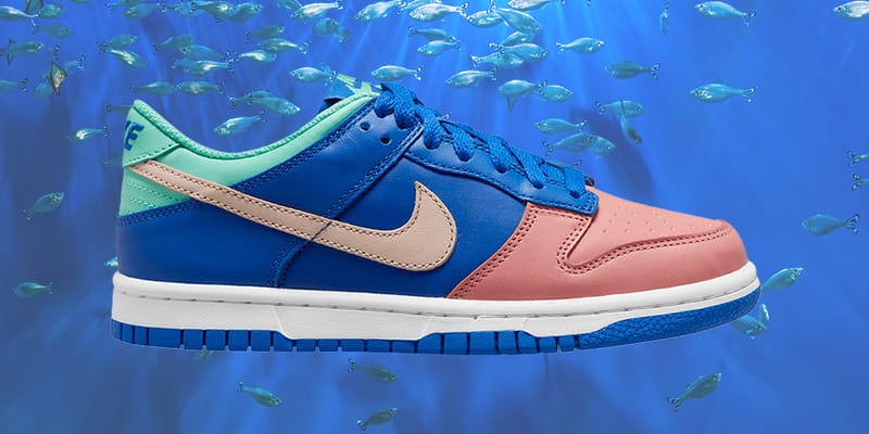 salmon dunk low