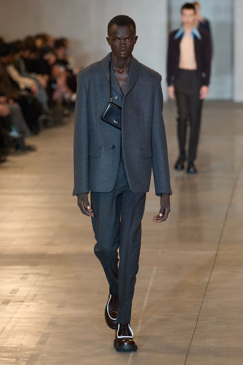 Prada Fall Winter Menswear Collection Raf Simons Miuccia Runway Images Milan Fashion Week