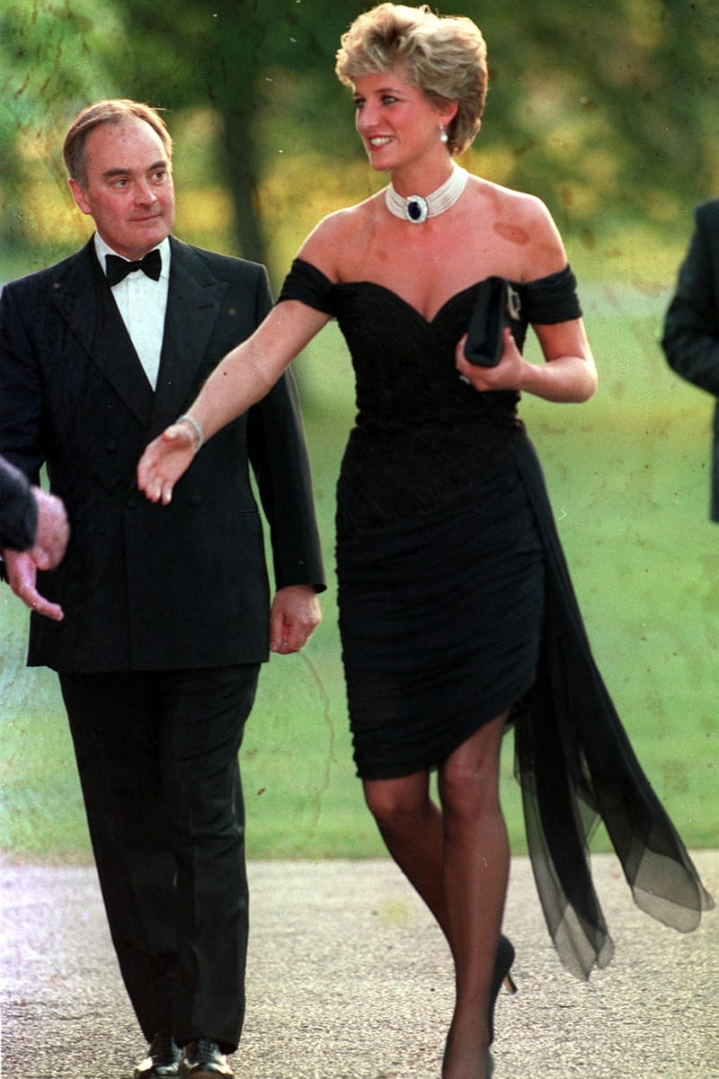 Real queen of style Diana's dresses go on auction