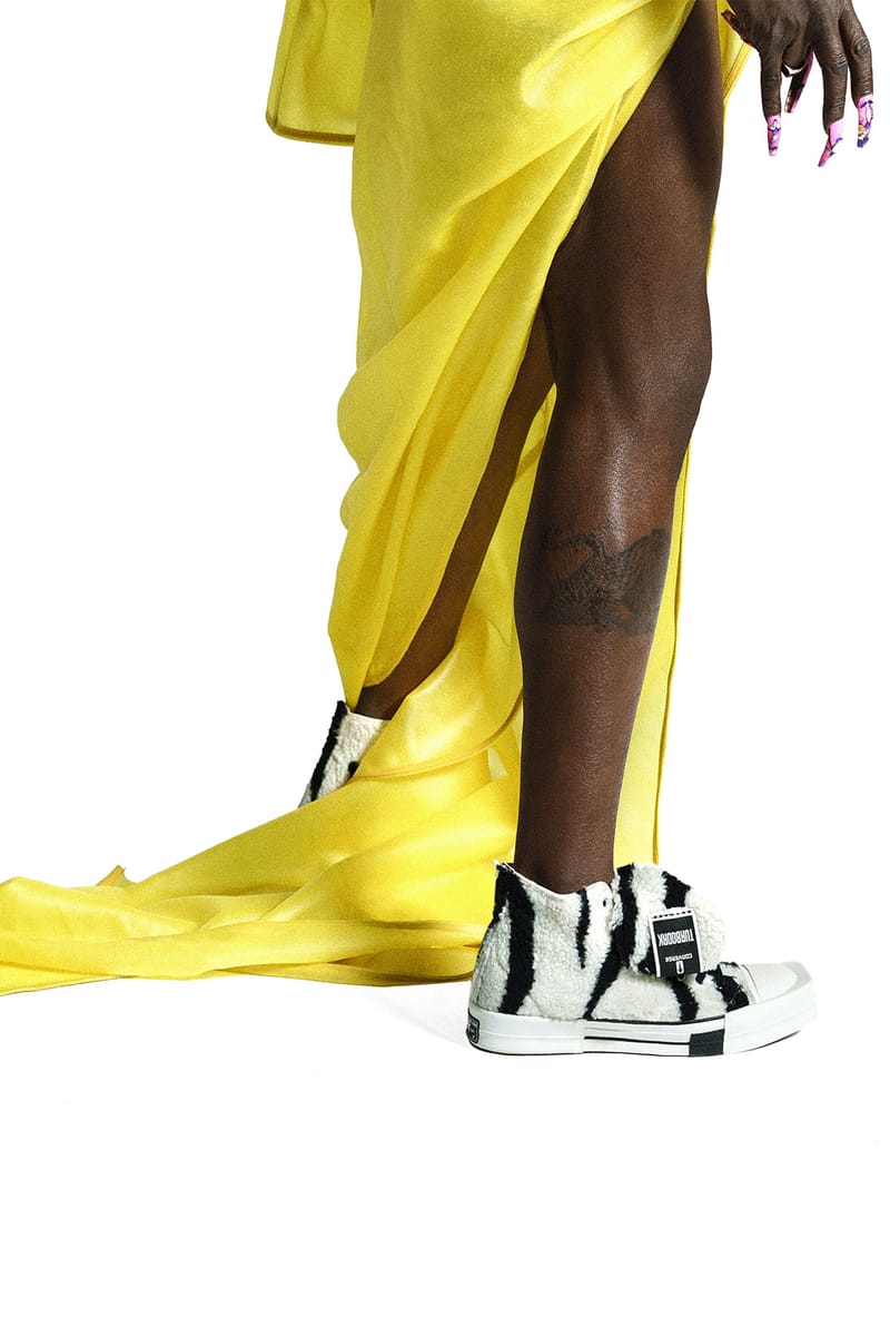 Rick Owens DRKSHDW Yellow Sneaks Sneakers