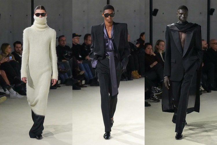 In Saint Laurent FW23, Femininity and Masculinity Collide
