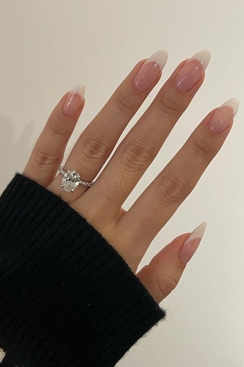 Vanilla French manicure trend kylie jenner adele photos instagram