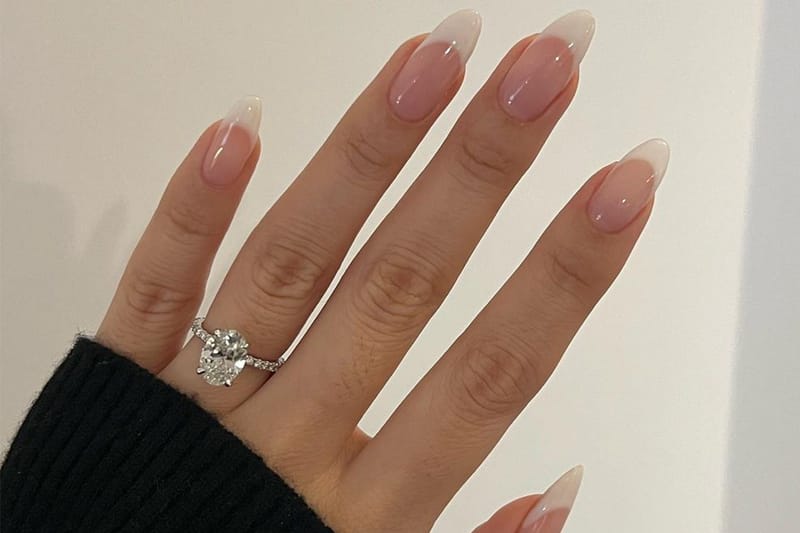 We’re Kicking "Glazed Donut" Nails to the Curb for "Vanilla French" Manicures