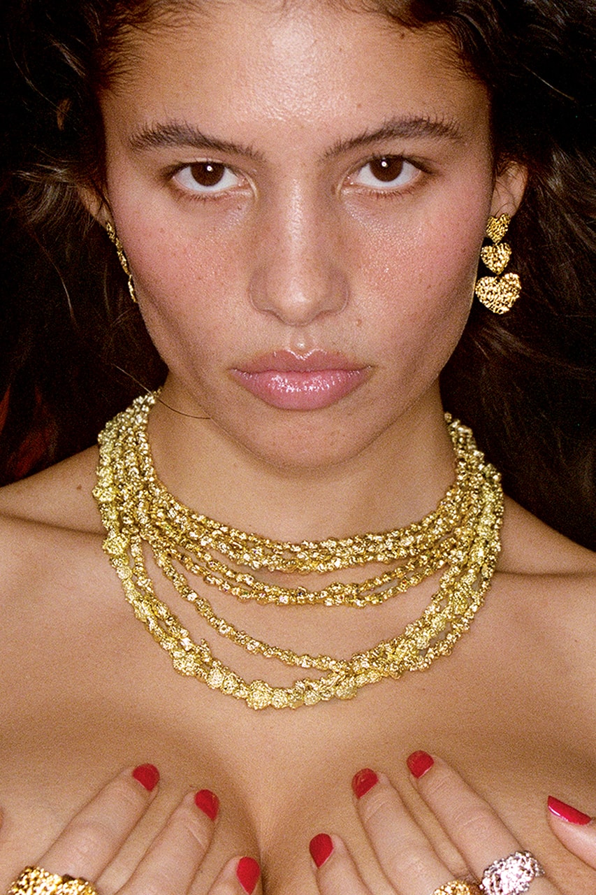 veneda carter designer jewelry gold chain heart