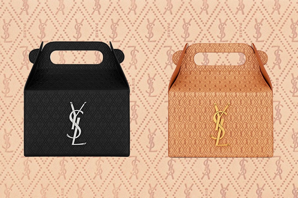YSL Releases Luxury Take-Away Box Bags | Hypebae
