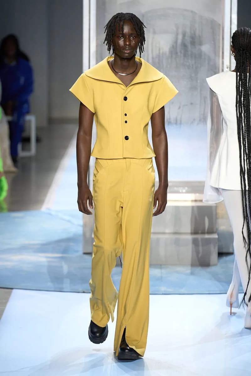 head of state fall winter 2023 new york fashion week evan mock Taofeek Abijako