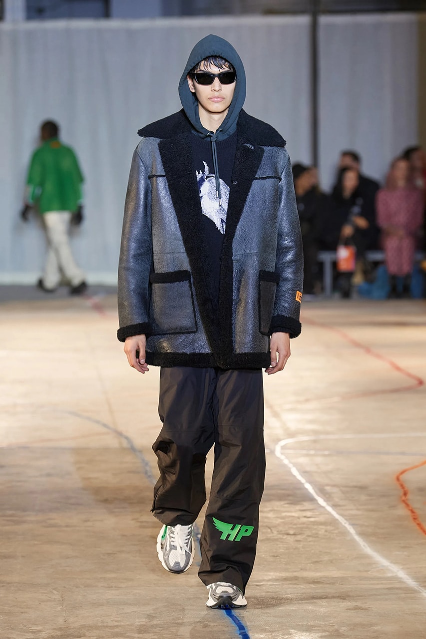 heron preston fall winter 2023 new york fashion week runway debut streetwear black-owned