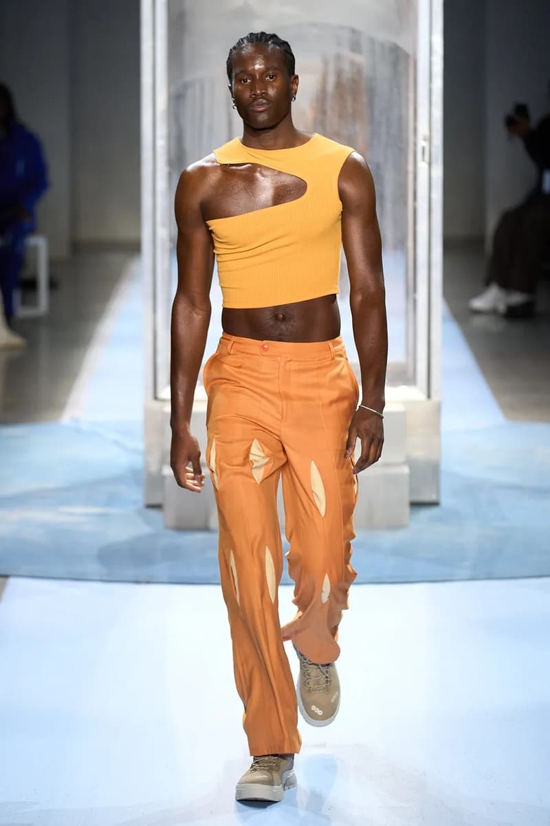 head of state fall winter 2023 new york fashion week evan mock Taofeek Abijako