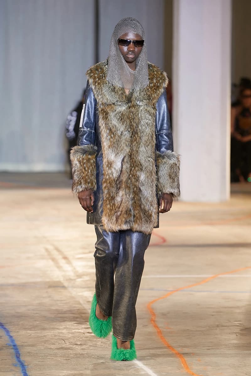 heron preston fall winter 2023 new york fashion week runway debut streetwear black-owned