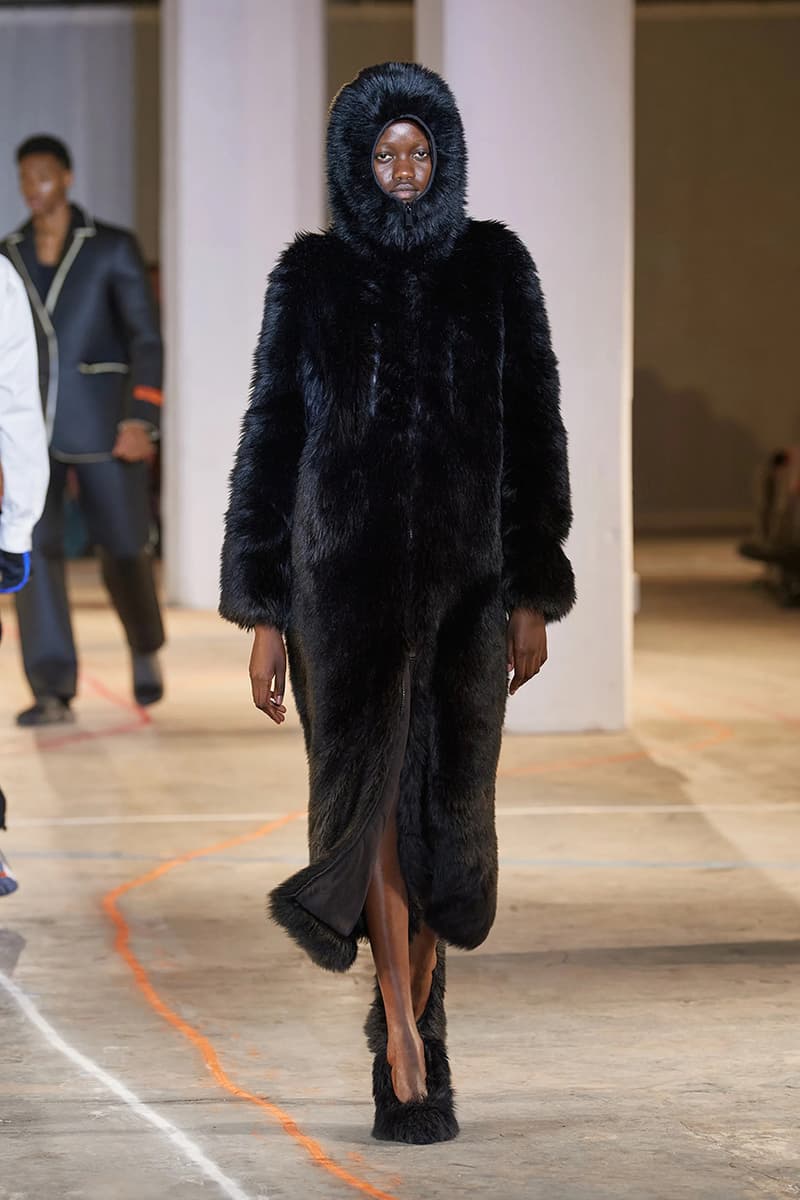 heron preston fall winter 2023 new york fashion week runway debut streetwear black-owned